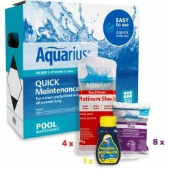 Aquarius Large Pool Chemical Kit For Swimming Pool -Aquarius store aquarius pool chemical kit large pools a2e94d50 412b 4a45 9371 2137e2c4ae42