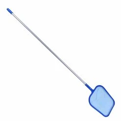 Aquarius Steel Frame Pool & Spa Leaf Skimmer Net With Durable Pole, 5-ft