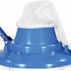 Aquarius Pool Leaf Skimmer With Roller Wheels & Brushes, Garden Hose Attachment