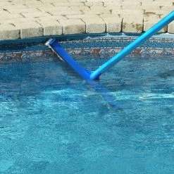 Aquarius Plastic Wall Pool Brush For Above Ground And In-Ground Pools, 18-in