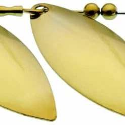 Gibbs Delta Double Willowleaf, Gold, Size 1, 2-pk