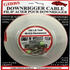 Gibbs Downrigger Wire, 400-ft