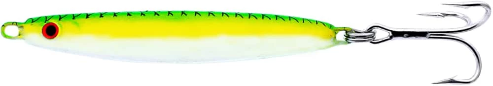 Gibbs Delta Minnow #60 Lure, Glow Green Yellow White, 2-oz 3 Gibbs Delta Minnow #60 Lure, Glow Green Yellow White, 2-oz