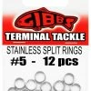 Gibbs Delta Stainless Steel Split Ring, 6-pc -Aquarius store gibbs stainless split rings 5 12pc a41a526c f561 46ba 8775 75a638a48537