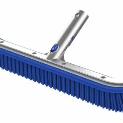 Aquarius Pool Wall Brush With Rubber Bristles, 18"/46cm